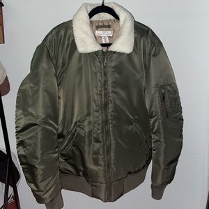 H&M Satin Bomber